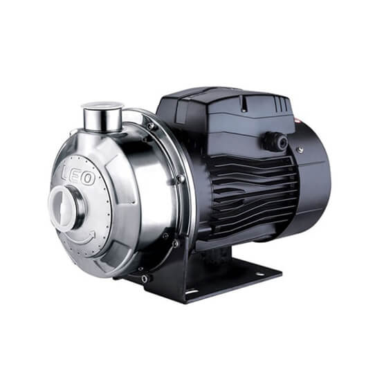 پمپ سانتریفیوژ استیل 304 1/5 اسب لئو LEO تکفاز مدل AMSm370/1.1 دبی بالا