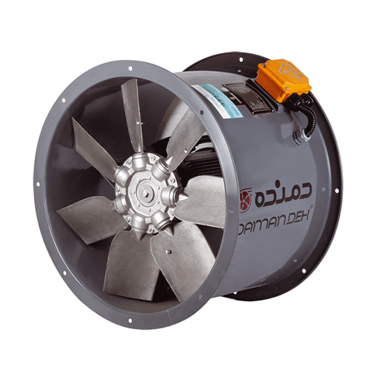 فن آکسیال سیلندری دمنده DASP-WN150-4T-900-22deg