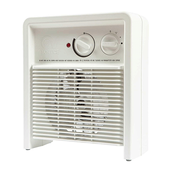 بخاری برقی خانگی VORTICE SCALDATUTTO CLASSIC FH-V0 FR 